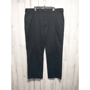 Carhartt Men's B290-BLK Blended Twill Work Pant Black Size 44X32